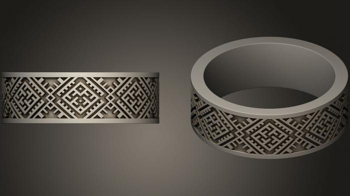 Jewelry rings (JVLRP_0516) 3D model for CNC machine